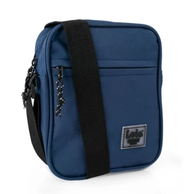Image of Lois Man Bag Men&#039;s Shoulder Bags for Men Crossbody in Waterproof Material with Adjustable Strap Small Men. Mens Shoulder, Navy
