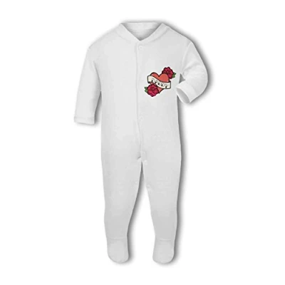 Image of Daddy Tattoo Heart Baby Grow Suit
