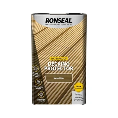 Image of Ronseal DPNO5L Decking Protector Natural Oak 5 Litre