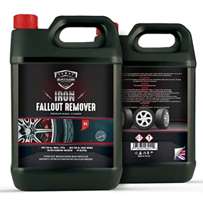 Image of Wheel Cleaner Super Concentrated Acid Free Alloy Safe To Use Of All Types &amp; Paint Ultra Brake Dust Iron Remover, Changes Colour As It Cleans, pH Neutral