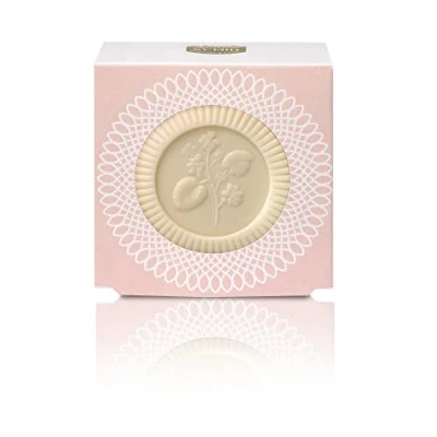 Image of Helan Fior di Talco Solid Hand Soap and Body for a Gentle Natural Cleansing Delicate, Vegetable Velvety Scented Bar Enriched with Sweet Almond Oil Made in Italy, 85g