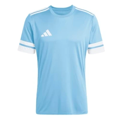 Image of adidas Men&#039;s SQUADRA25 Jersey Short Sleeve, Team Light Blue/White, 3XL