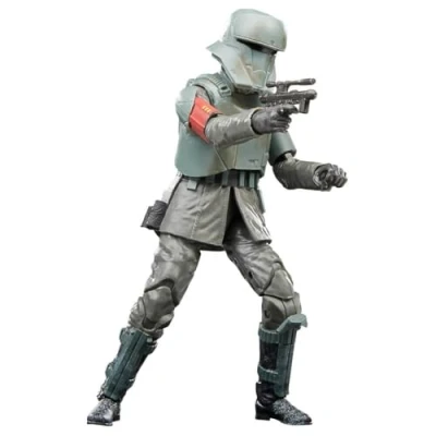 Image of Star Wars Hasbro The Black Series Din Djarin (Morak) Toy 15 CM Scale Mandalorian Collectible Action Figure, Toys for Ages 4 and Up, F5525, Multicolor