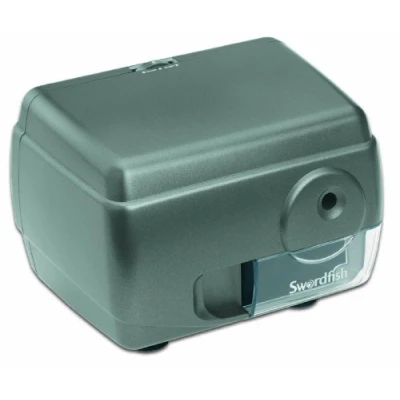 Image of Swordfish ‘Contour’ Electric Pencil Sharpener with Replaceable Helical Blade and Point Options [40051]