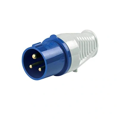 Image of W4 Caravan Hook Up Lead replacement Site Plug 16a 240v