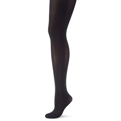 Image of Wolford Women&#039;s Satin Opaque 50 Tights, DEN, Blue (Admiral), Small (Size: S)