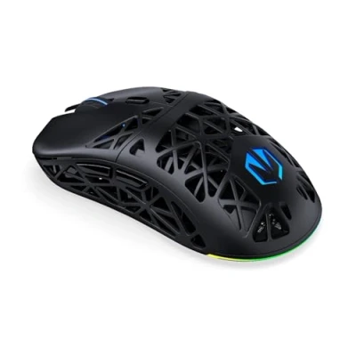 Image of ENDORFY LIV Plus Wireless Gaming Mouse, Ultralight Design (69g), Maximum 26,000 DPI, PixArt PAW3395, 2.4GHz, BT, USB A, Charging Station in Set, EY6A016