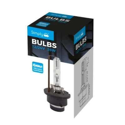 Image of 6x Simply D2S Xenon Bulb E Marked Boxed