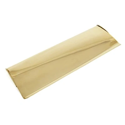 Image of From The Anvil Polished Brass Large Letter Plate Cover