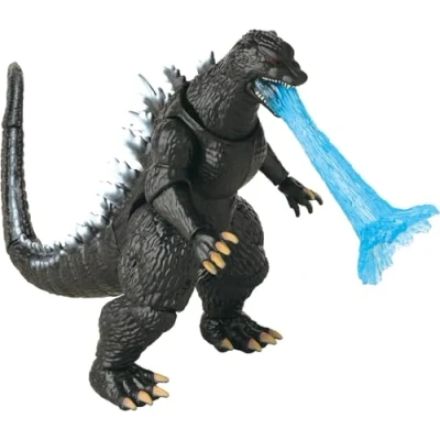 Image of Godzilla 2004 Figure 6&quot; (15.24cm) Scale PVC Action with Nuclear Blast Accessory Collectible Toy in Window Box Packaging for Fans &amp; Collectors
