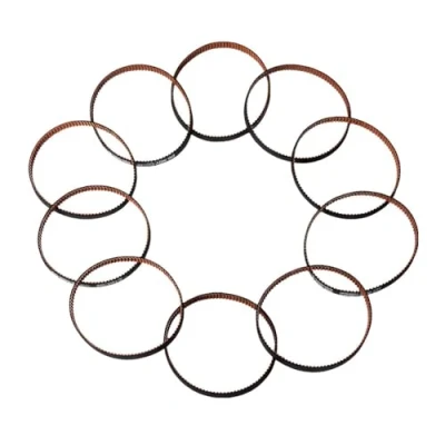 Image of BZ 3D 10 X 188mm GT2 Timing Belt,6mm Width Closed Loop Belt,Upgrade Nylon Tooth Surface Non Slip Version for Voron 2.4 and Other Printers,CNC.