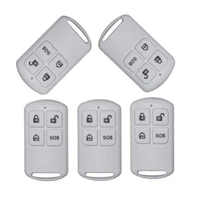 Image of JCHENG 433MHz Keychain Remote Control for Alarm System Security 5Pack