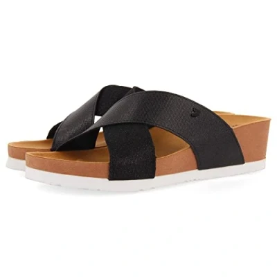 Image of Gioseppo Women&#039;s SEGNI Flip Flop, Black, 5.5 UK