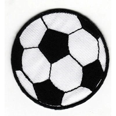 Image of Sew on Iron Embroidered Patch Football Badge
