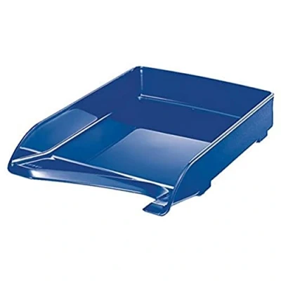 Image of Leitz A4 Letter Tray, Blue, Elegant Range, 52200035