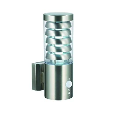 Image of Tango Outdoor Wall PIR IP44 Brushed Stainless Steel