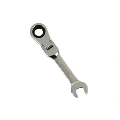 Image of US PRO Tools 8MM Flexi Stubby Gear Ratchet Combination Spanner Wrench 3906