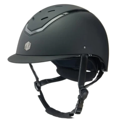 Image of Charles Owen Standard Peak Riding Helmet