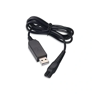 Image of RUITROLIKER 8V Charger Cable for HQ850,USB Charging Lead Wire Cord Norelco One Blade QP2530 QP2630 QP2620 Razor
