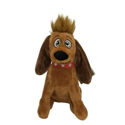 Image of SENTOYA Plush Toy Grinch Christmas Dogs Doll Stuffed Throw Pillow Gifts for Children Girls Boys (Dog)