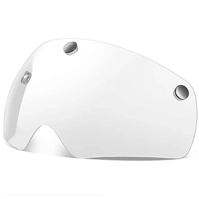 Image of Victgoal Bike Helmet Goggles Visor Strong Magnetic Eye Shield (Crystal)