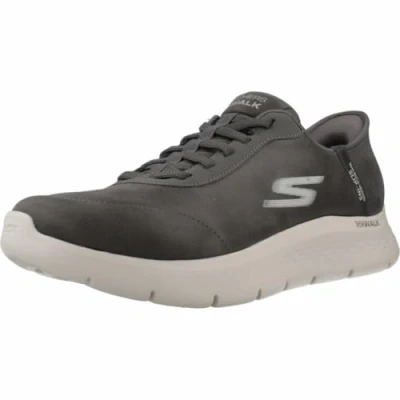 Image of Skechers Men&#039;s Hands Free Slip ins: Go Walk Flex Smooth Motion Sneaker, Grey, 8.5 UK
