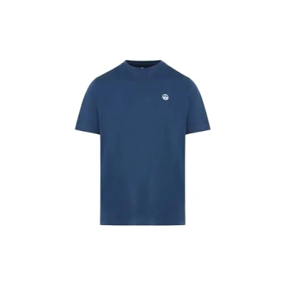 Image of NORTH SAILS Men&#039;s Cotton Jersey T Shirt with Short Sleeves Regular Fit, Dark Denim, XXL