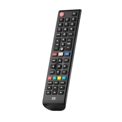 Image of One For ALL Samsung TV Replacement remote Works with TVs Learning feature URC4910, black