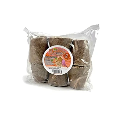 Image of 6 x Filled Coconut Fibre Bell Mealworms