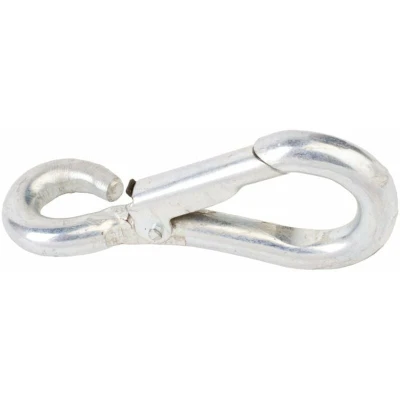 Image of Perry 75mm Spring Hook Zinc Plated (PK 2)
