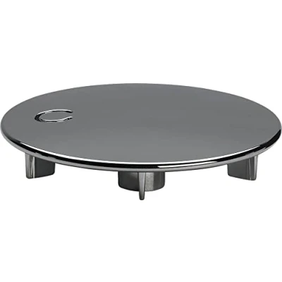 Image of Viega Domoplex Chrome Plated Cover Hood, Diameter: 75 mm, Model: 6930.0 Compatible with 52 mm Drain Set Vertical/Horizontal