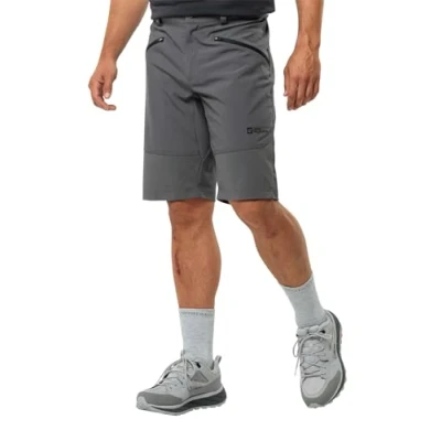 Image of Jack Wolfskin Men&#039;s Hiking Alpine Short M, Slate, 46 (EU)