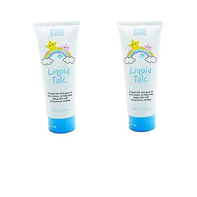 Image of Liquid Talc Lotion 200ml (Pack of 2) Protects baby skin and prevents chafing