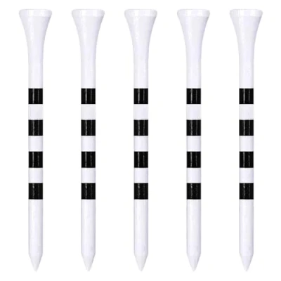 Image of Zivisk Wooden Golf Tees 3 1/4 inch 100 Count Measure Tees, 3.25&quot; Tall Wood Tees(White, 83mm)