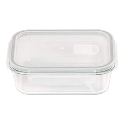 Image of Tala 990ml Cook and Store Baking Dish, Glass Ovenproof Roasting Dish with Vented Airtight Snap Lock Lid, Oven Safe Microwave, Fridge, Freezer Dishwasher