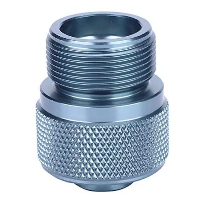 Image of Gas Tank Adapter Camping Stove Connector Canister Convertor Valve Flat to 1L MAPP Adaptor