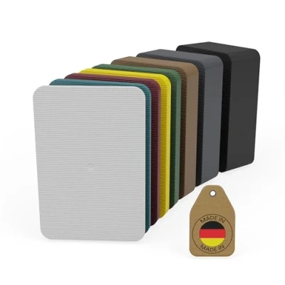 Image of 40 Pcs. Packers Set 60mm x 40mm 1.5 20mm (5 Each), Plastic and shims, Glazing Packers, Window spacers