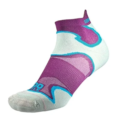 Image of 1000 Mile Women&#039;s 2023mls Socks, Purple/Kingfisher, S EU