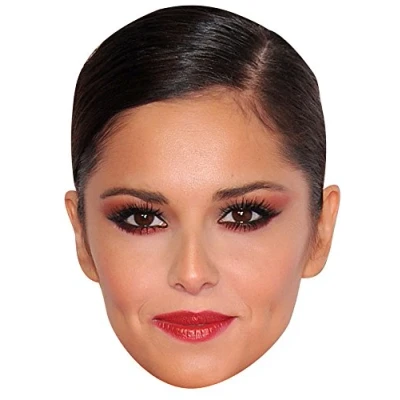 Image of FoxyPrinting CHERYL COLE JB TV Star Fancy Dress Cardboard Celebrity Party Face Mask