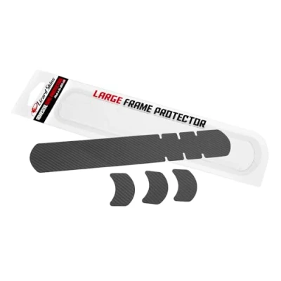 Image of Lizard Skins Unisex Large Frame Bike Protectors, Carbon, L UK