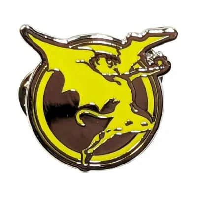 Image of Rock Off officially licensed products Black Sabbath Never Say Die Pin Badge One Size