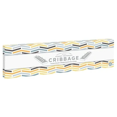 Image of Wooden Cribbage Game Great Retro Fun For Ages 14 and Upwards