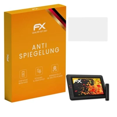 Image of atFoliX Screen Protector compatible with XP PEN Artist 13.3 Pro Protection Film, anti reflective and shock absorbing FX Film (2X)