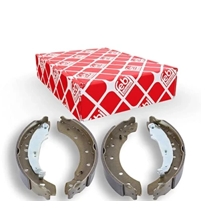 Image of 10040701 Brake Shoes FEBI BILSTEIN 170728 Rear Axle 203mm 38mm PEUGEOT: 206 SW, Hatchback, MG: MG 3 II, CITROËN: Saxo Hatchback