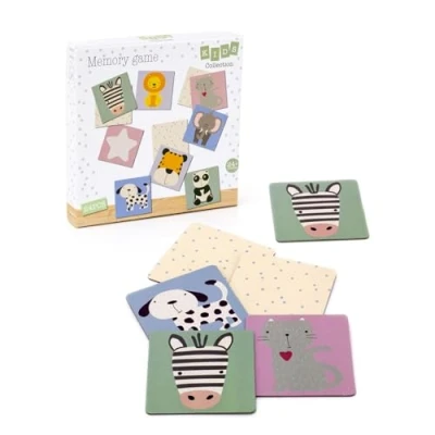 Image of 24 Piece Animal Memory Games For Kids Childrens Matching Card Game Picture Snap Pairs Match