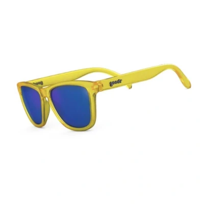 Image of Goodr OGS The Orig Swedish Meatball Hangover Yellow/Blue Sunglasses, One Size