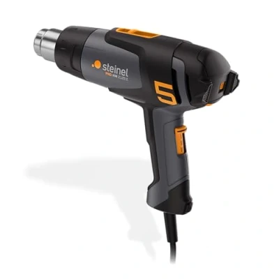 Image of Steinel Heat Gun HM 2120 E, 2200 W, Hot Air 80 650C, Protection Hair Dryer, Ceramic Heater