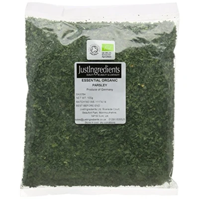 Image of JustIngredients Essentials Organic Parsley, 100 g Pack of 2
