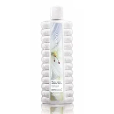 Image of Avon Senses Bubble Bath 500ml White Lily &amp; Musk