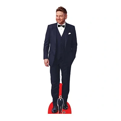 Image of CS977 Kenneth Branagh Lifesize Cardboard Cutout With Mini